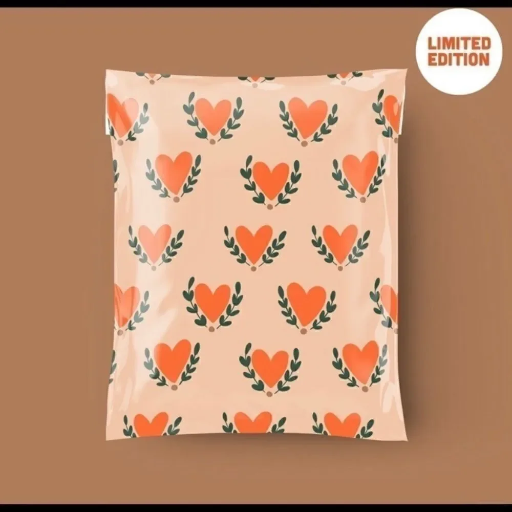 Poly Mailers Mix sizes 6x9 10x13 14.5x19 40 poly mailers 40 stickers